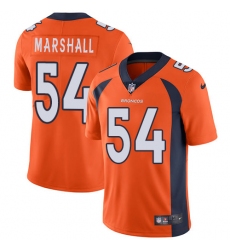 Youth Nike Denver Broncos #54 Brandon Marshall Elite Orange Team Color NFL Jersey