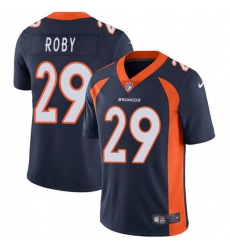Youth Nike Denver Broncos #29 Bradley Roby Elite Navy Blue Alternate NFL Jersey