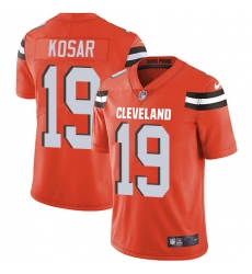 Youth Nike Cleveland Browns #19 Bernie Kosar Elite Orange Alternate NFL Jersey