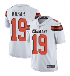 Youth Nike Cleveland Browns #19 Bernie Kosar Elite White NFL Jersey