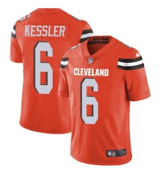 Youth Nike Cleveland Browns #6 Cody Kessler Elite Orange Alternate NFL Jersey