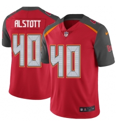 Youth Nike Tampa Bay Buccaneers #40 Mike Alstott Elite Red Team Color NFL Jersey