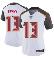 Women's Nike Tampa Bay Buccaneers #13 Mike Evans White Vapor Untouchable Limited Player NFL Jersey Women's Nike Tampa Bay Buccaneers #13 Mike Evans White Vapor Untouchable Limited Player NFL Jersey
