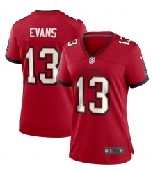 Women's Tampa Bay Buccaneers #13 Mike Evans Nike Red Game Player Jersey Women's Tampa Bay Buccaneers #13 Mike Evans Nike Red Game Player Jersey