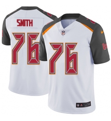 Youth Nike Tampa Bay Buccaneers #76 Donovan Smith Elite White NFL Jersey