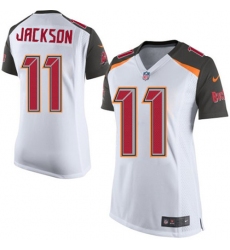 Women's Nike Tampa Bay Buccaneers #11 DeSean Jackson Game White NFL Jersey