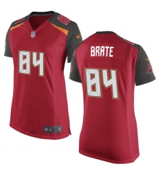 Women's Nike Tampa Bay Buccaneers #84 Cameron Brate Game Red Team Color NFL Jersey
