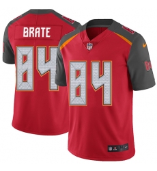 Youth Nike Tampa Bay Buccaneers #84 Cameron Brate Elite Red Team Color NFL Jersey