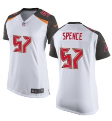 Women's Nike Tampa Bay Buccaneers #57 Noah Spence Game White NFL Jersey