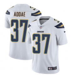 Men's Nike Los Angeles Chargers #37 Jahleel Addae White Vapor Untouchable Limited Player NFL Jersey