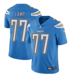 Youth Nike Los Angeles Chargers #77 Forrest Lamp Electric Blue Alternate Vapor Untouchable Limited Player NFL Jersey