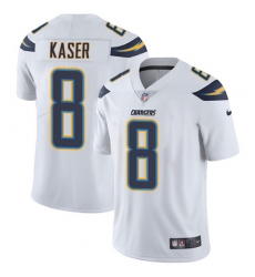 Youth Nike Los Angeles Chargers #8 Drew Kaser White Vapor Untouchable Limited Player NFL Jersey