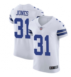 Men's Nike Dallas Cowboys #31 Byron Jones Elite White NFL Jersey