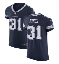 Men's Nike Dallas Cowboys #31 Byron Jones Navy Blue Team Color Vapor Untouchable Elite Player NFL Jersey