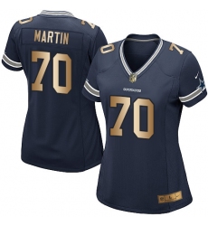Women's Nike Dallas Cowboys #70 Zack Martin Elite Navy/Gold Team Color NFL Jersey Women's Nike Dallas Cowboys #70 Zack Martin Elite Navy/Gold Team Color NFL Jersey