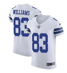 Men's Nike Dallas Cowboys #83 Terrance Williams Elite White NFL Jersey