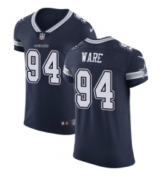 Men's Nike Dallas Cowboys #94 DeMarcus Ware Navy Blue Team Color Vapor Untouchable Elite Player NFL Jersey