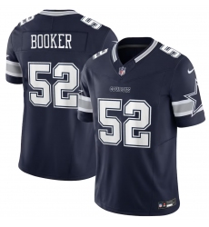 Men's Dallas Cowboys #52 Tyler Booker Navy 2025 F.U.S.E. Draft Vapor Untouchable Limited Football Stitched Jersey