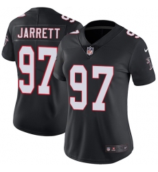 Women's Nike Atlanta Falcons #97 Grady Jarrett Elite Black Alternate NFL Jersey