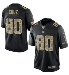 Women's Nike New York Giants #34 Shane Vereen Limited Pink Rush Fashion NFL Jersey