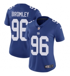 Women's Nike New York Giants #96 Jay Bromley Elite Royal Blue Team Color NFL Jersey