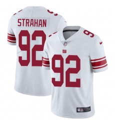 Youth Nike New York Giants #92 Michael Strahan White Vapor Untouchable Limited Player NFL Jersey