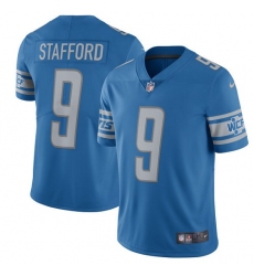 Youth Nike Detroit Lions #9 Matthew Stafford Elite Light Blue Team Color NFL Jersey