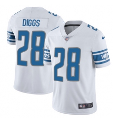 Youth Nike Detroit Lions #28 Quandre Diggs Limited White Vapor Untouchable NFL Jersey