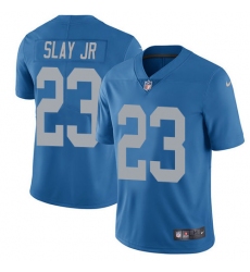 Youth Nike Detroit Lions #23 Darius Slay Elite Blue Alternate NFL Jersey