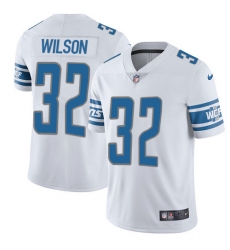 Youth Nike Detroit Lions #32 Tavon Wilson Elite White NFL Jersey
