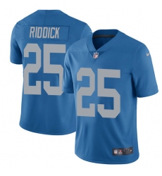 Youth Nike Detroit Lions #25 Theo Riddick Elite Blue Alternate NFL Jersey