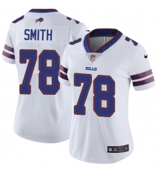 Women's Nike Buffalo Bills #78 Bruce Smith White Vapor Untouchable Limited Player NFL Jersey