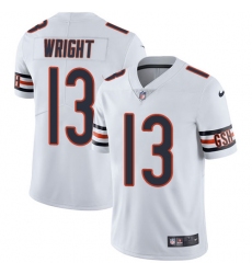Youth Nike Chicago Bears #13 Kendall Wright Elite White NFL Jersey