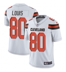 Youth Nike Cleveland Browns #80 Ricardo Louis Elite White NFL Jersey