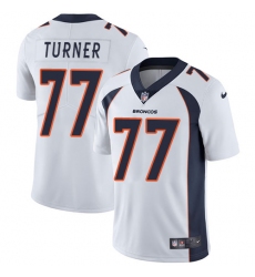 Youth Nike Denver Broncos #77 Billy Turner Elite White NFL Jersey