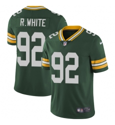 Youth Nike Green Bay Packers #92 Reggie White Elite Green Team Color NFL Jersey