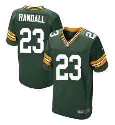 Men's Nike Green Bay Packers #23 Damarious Randall Elite Green Team Color NFL Jersey