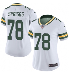 Women's Nike Green Bay Packers #78 Jason Spriggs Elite White NFL Jersey