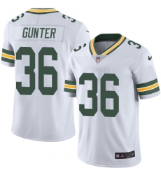 Youth Nike Green Bay Packers #36 LaDarius Gunter Elite White NFL Jersey