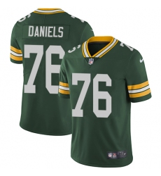 Youth Nike Green Bay Packers #76 Mike Daniels Elite Green Team Color NFL Jersey