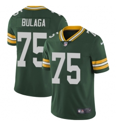 Men's Nike Green Bay Packers #75 Bryan Bulaga Green Team Color Vapor Untouchable Limited Player NFL Jersey