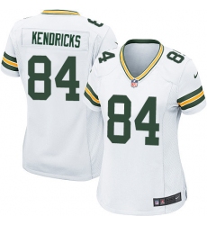 Women's Nike Green Bay Packers #84 Lance Kendricks Game White NFL Jersey