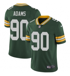 Youth Nike Green Bay Packers #90 Montravius Adams Elite Green Team Color NFL Jersey