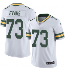 Youth Nike Green Bay Packers #73 Jahri Evans Elite White NFL Jersey