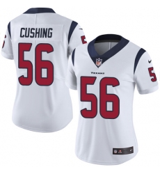 Women's Nike Houston Texans #56 Brian Cushing Elite White NFL Jersey