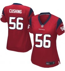 Women's Nike Houston Texans #56 Brian Cushing Game Red Alternate NFL Jersey