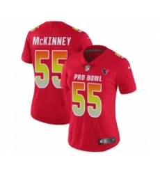 Women's Nike Houston Texans #55 Benardrick McKinney Limited Red AFC 2019 Pro Bowl NFL Jersey