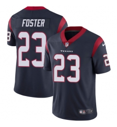 Youth Nike Houston Texans #23 Arian Foster Elite Navy Blue Team Color NFL Jersey