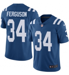 Youth Nike Indianapolis Colts #34 Josh Ferguson Royal Blue Team Color Vapor Untouchable Limited Player NFL Jersey
