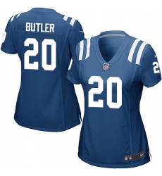 Women's Nike Indianapolis Colts #20 Darius Butler Game Royal Blue Team Color NFL Jersey